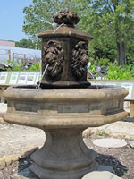 cement fountain